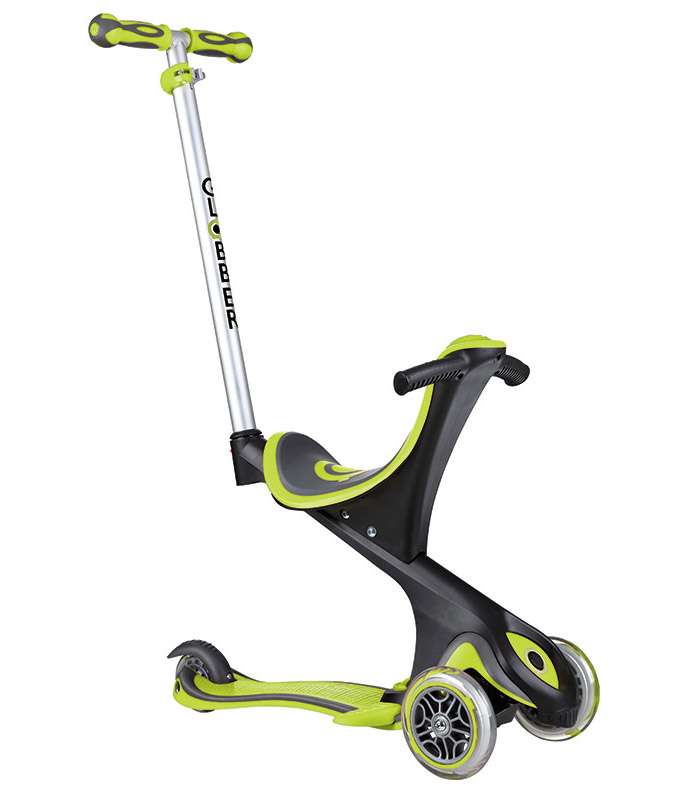 Самокат Globber EVO COMFORT PLAY (5 IN 1) Зеленый