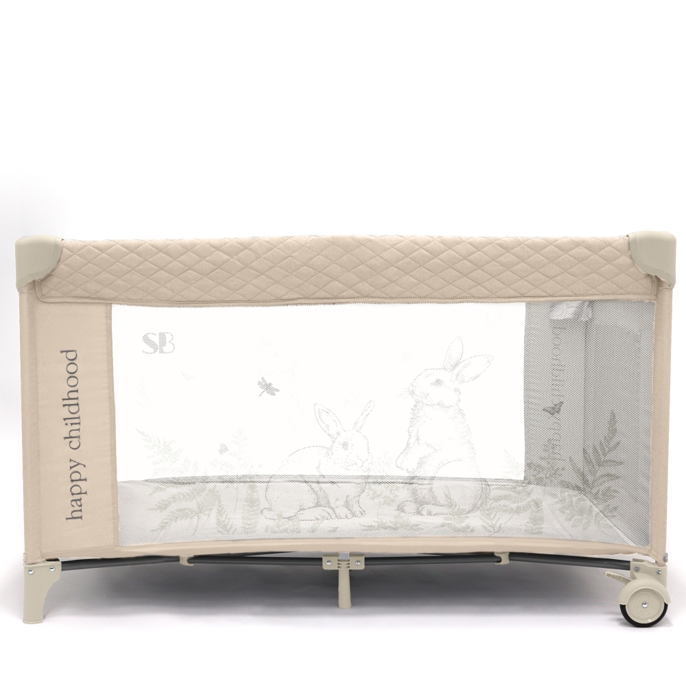 Манеж детский Sweet Baby Lollo Beige Rabbit