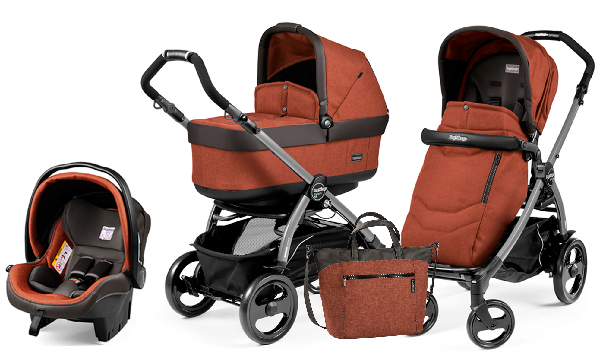 Peg-Perego Book 51 Set Modular POP UP Terracotta