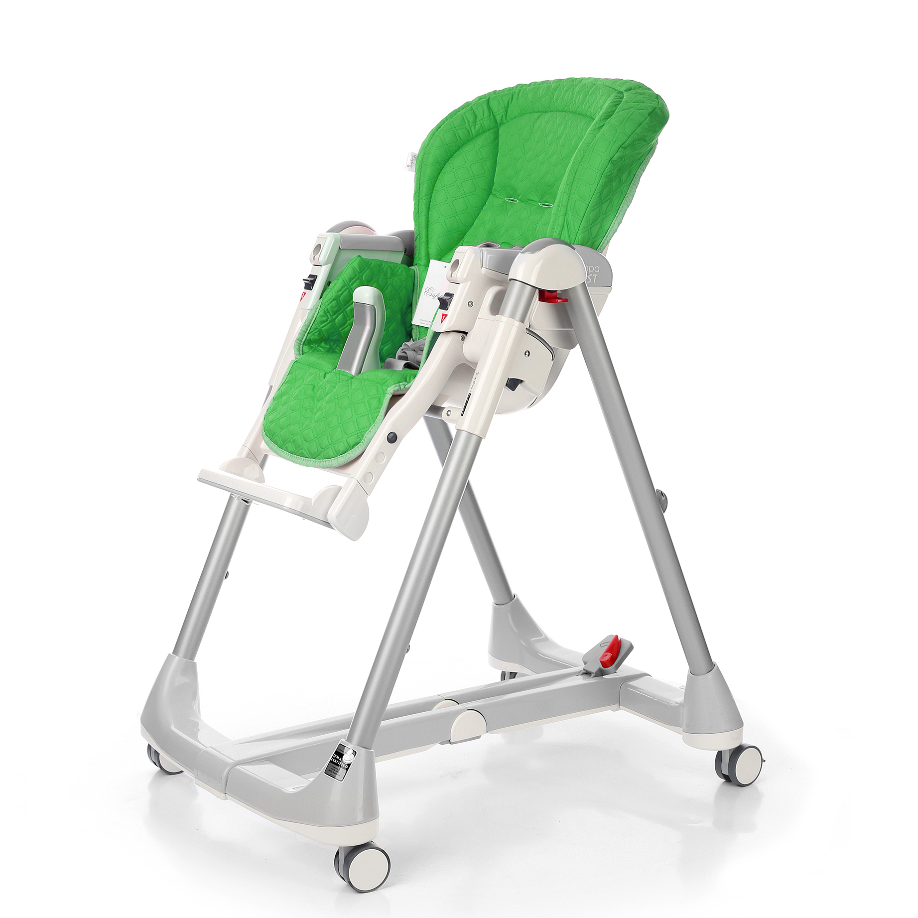 Чехол сидения Esspero lucid к стульчику для кормления Peg-Perego Prima Pappa Best Green