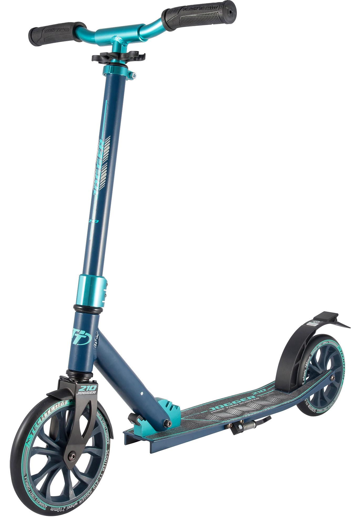 Самокат TechTeam 210 Jogger 2018 бирюзовый