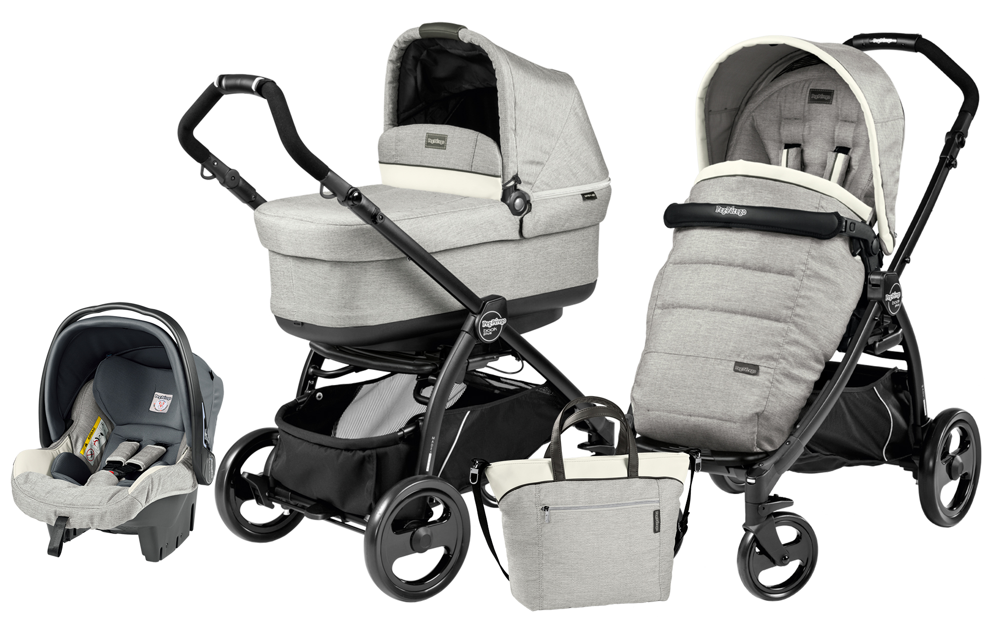 Peg-Perego Book Plus Modular System POP UP Luxe Opal
