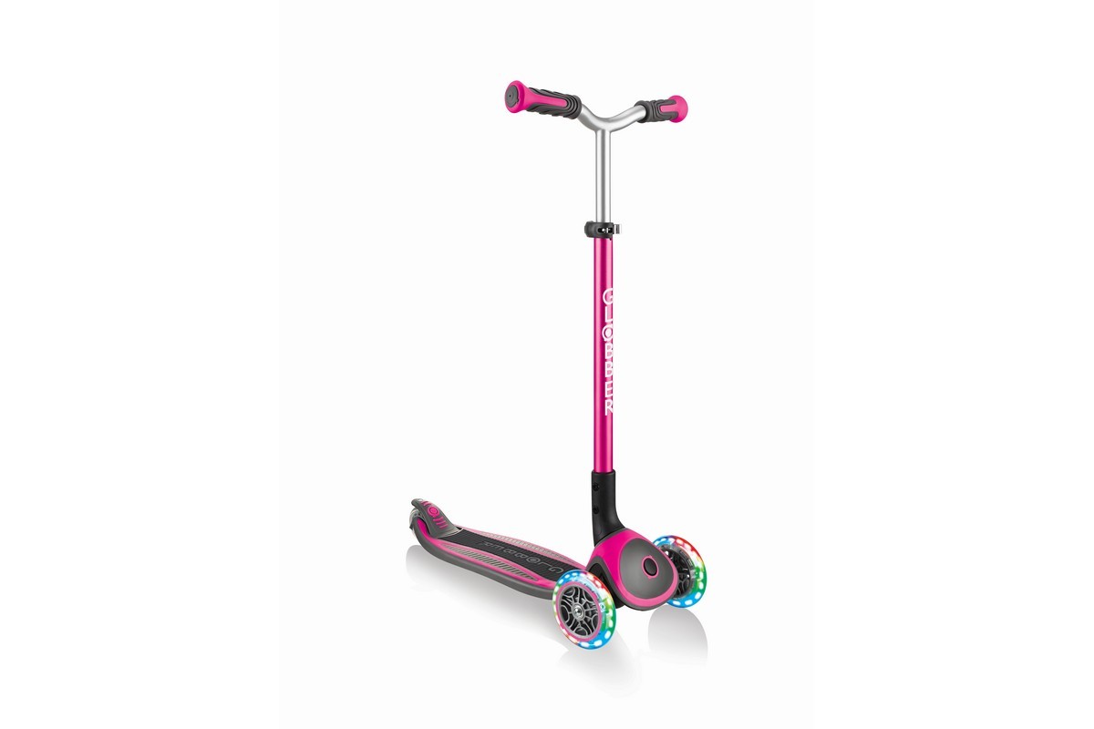 Самокат Globber Master Lights Розовый