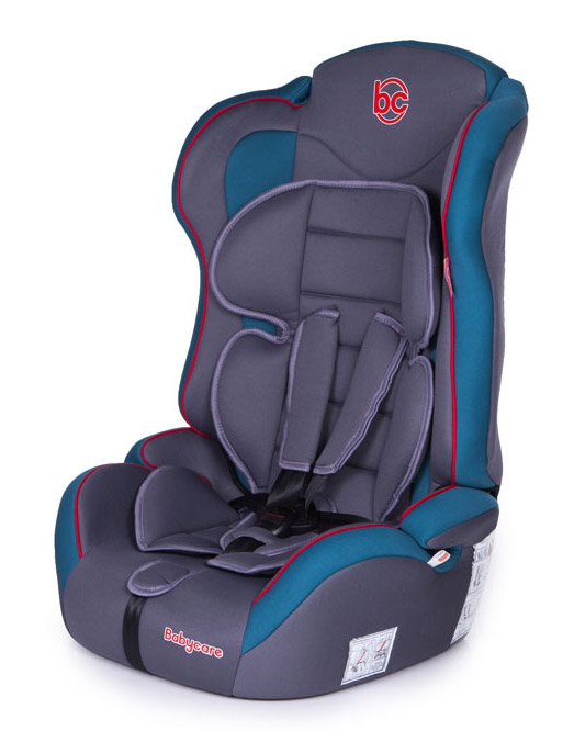 Автокресло Baby Care Upiter Plus Голубой/Серый