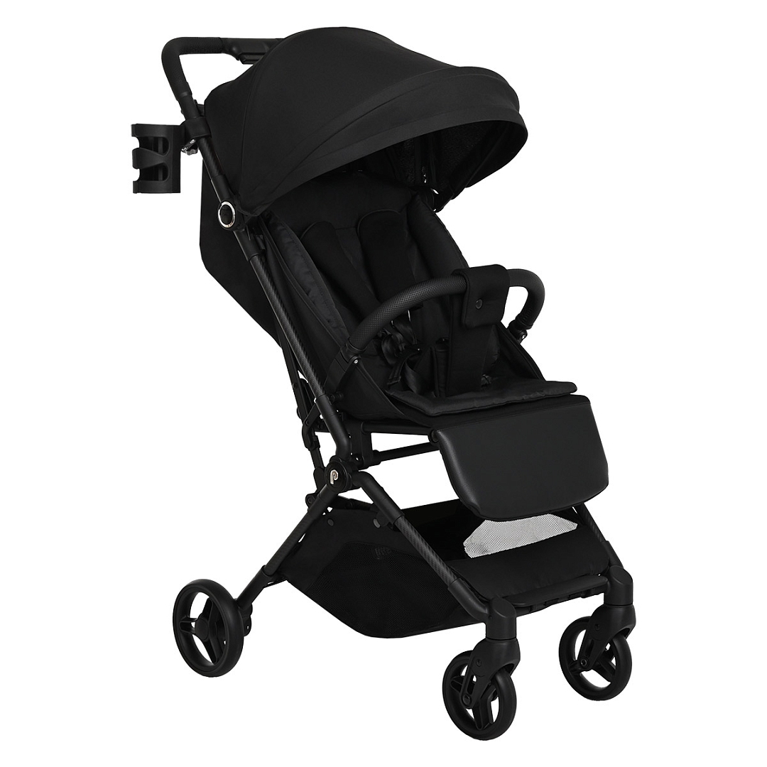 Прогулочная коляска PITUSO PERA Black/рама carbon