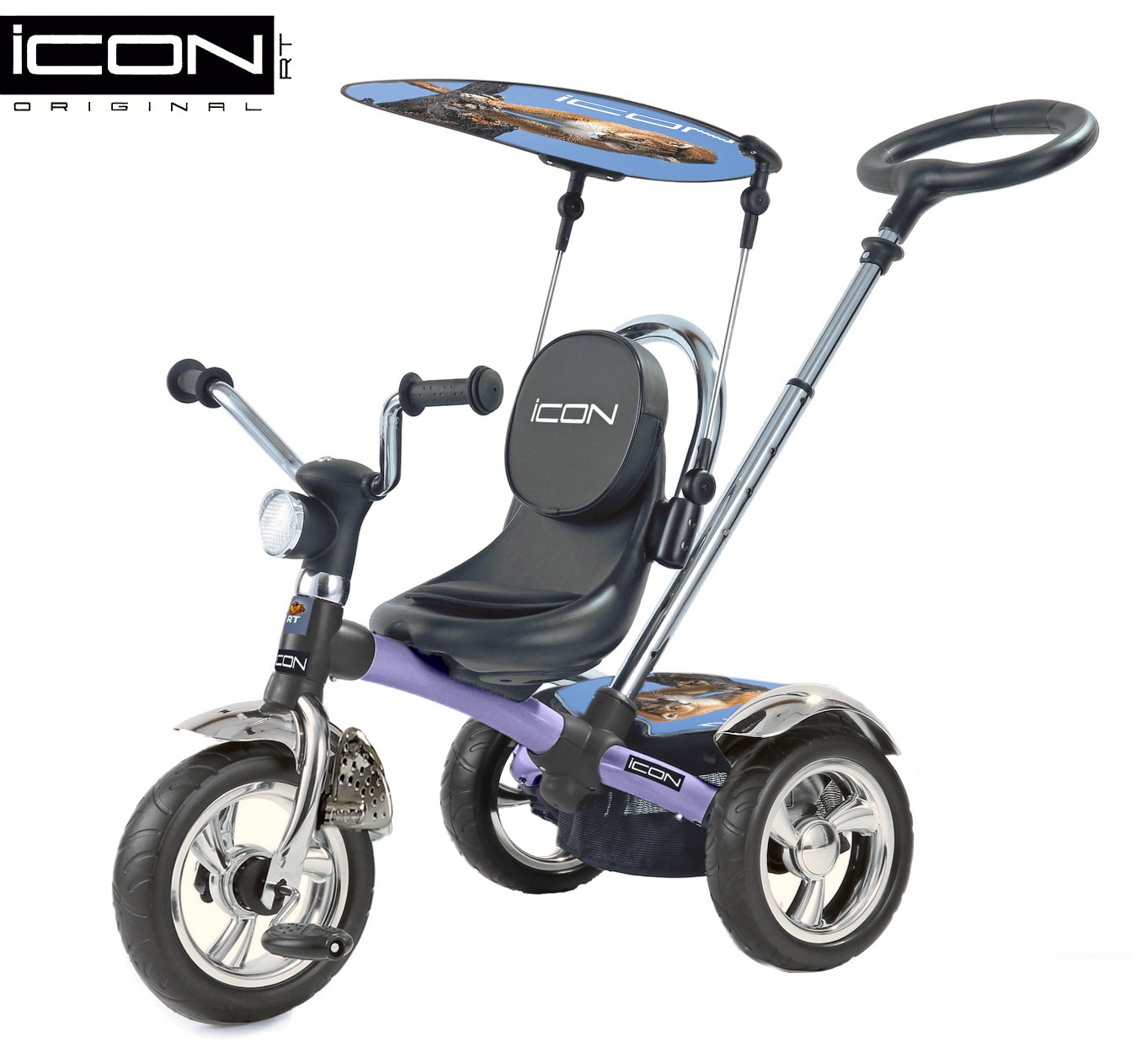 Велосипед трехколесный Lexus Trike ICON 4 RT original silver blue puma