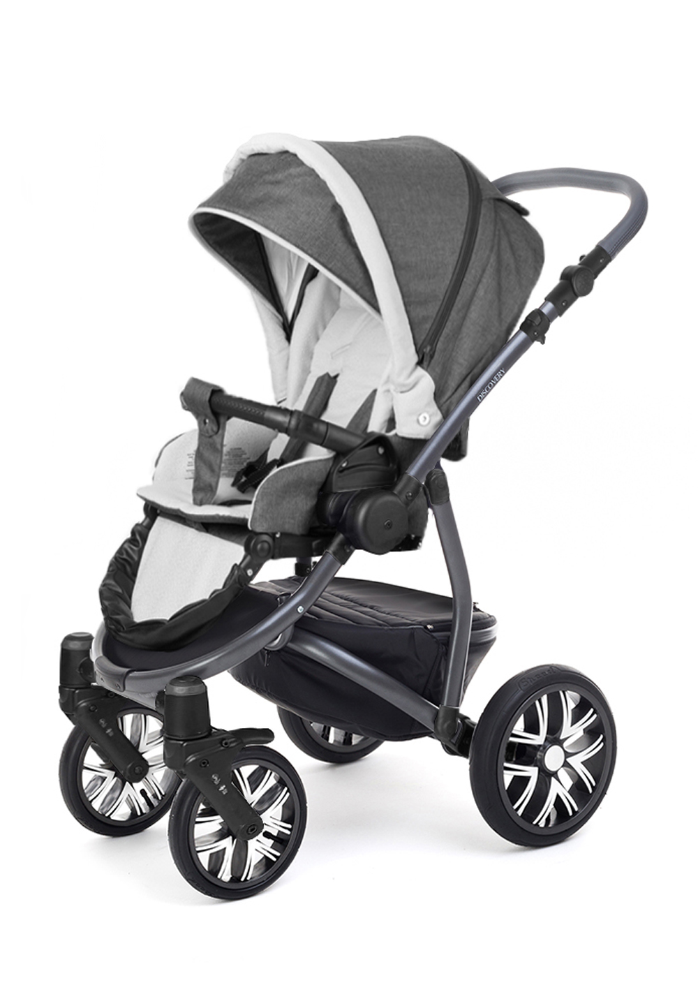 Прогулочная коляска Esspero Discovery (шасси Graphite) Denim