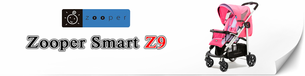 Детская прогулочная коляска Zooper Z9 Smart