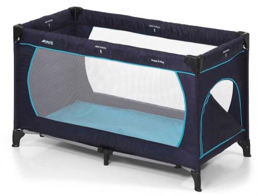 Детский манеж Hauck Dream`n Play Plus navy aqua
