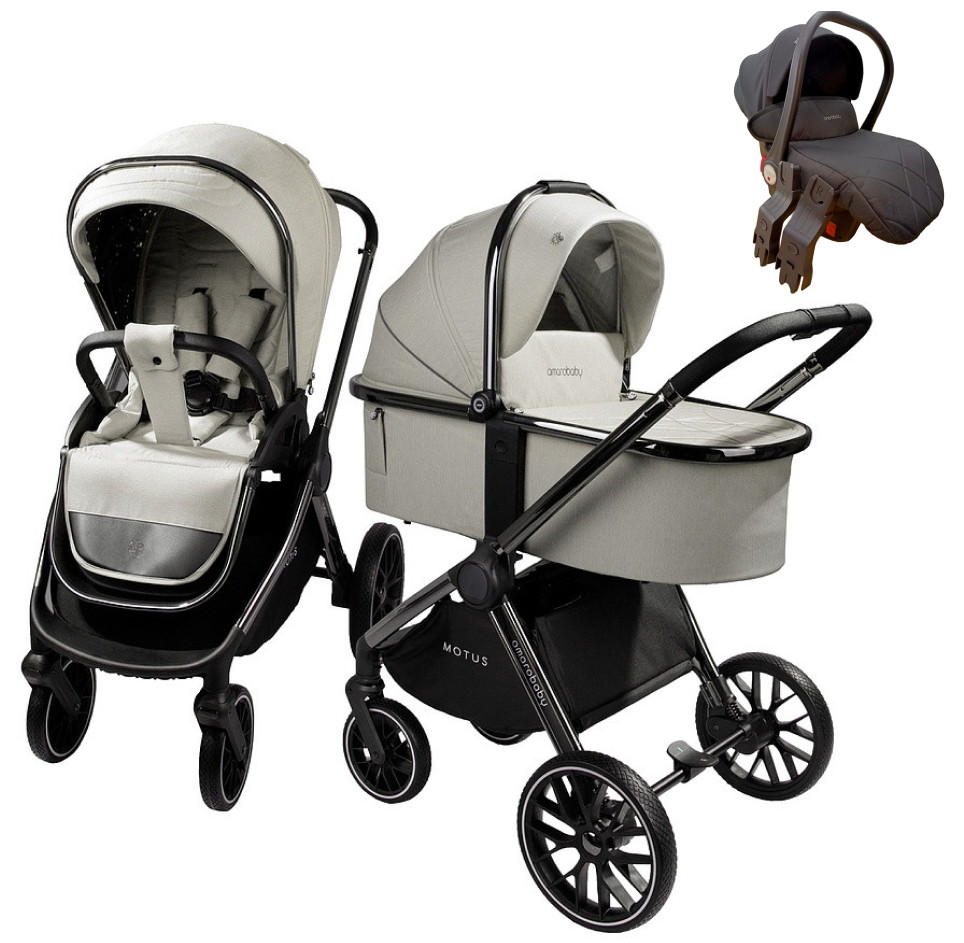 Коляска 3 в 1 Amarobaby MOTUS V2