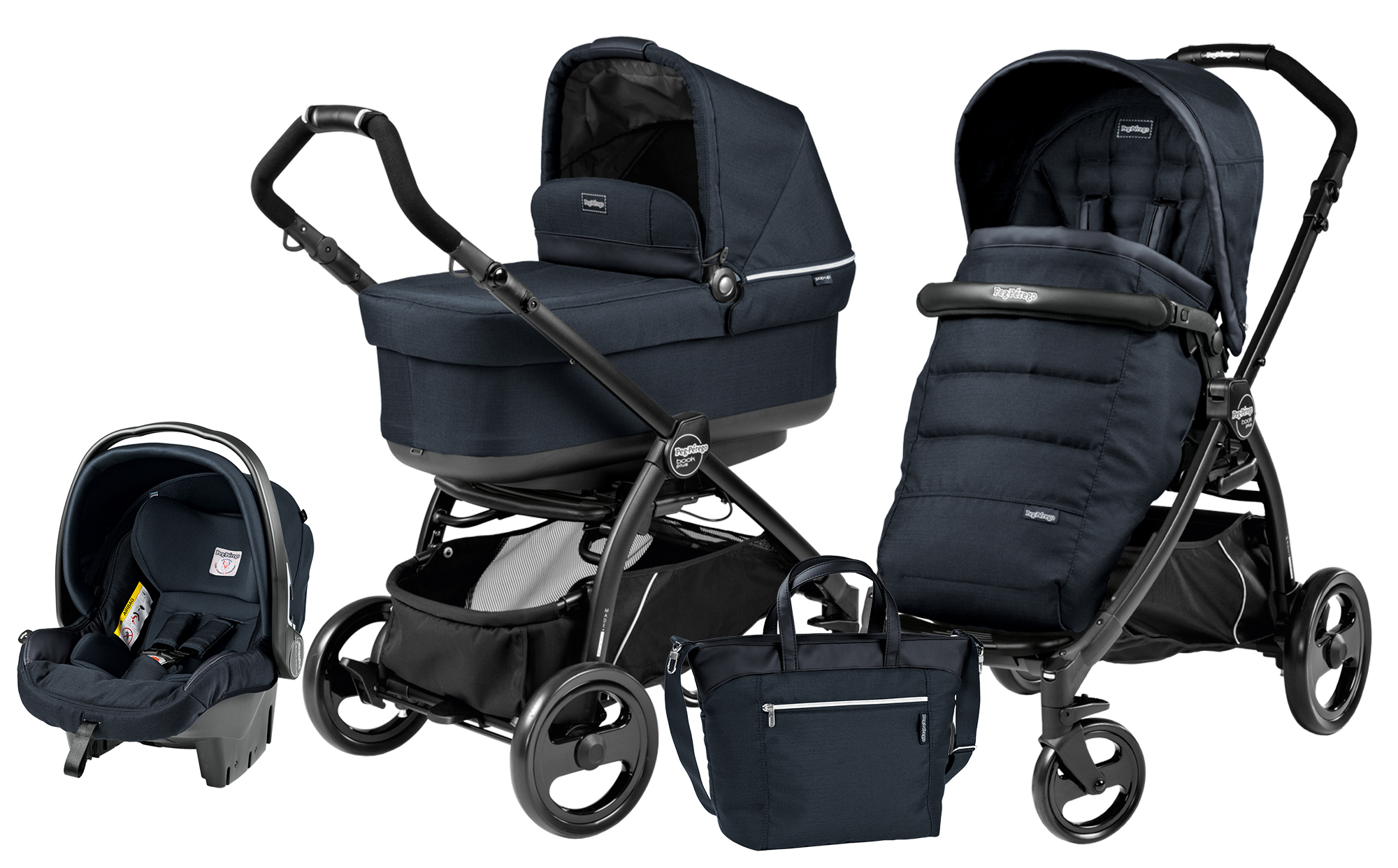Peg-Perego Book Plus Set Modular POP UP Luxe Bluenight