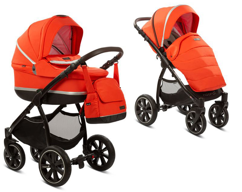 Коляска 2 в 1 Noordi Sole Sport New Orange Red 825