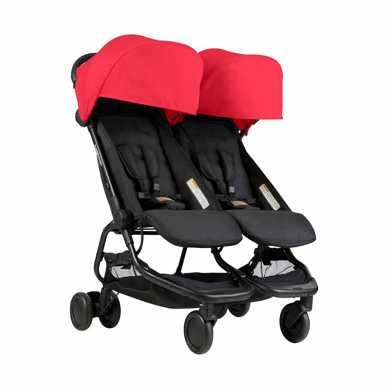 Коляска для двойни Mountain Buggy Nano Duo Ruby