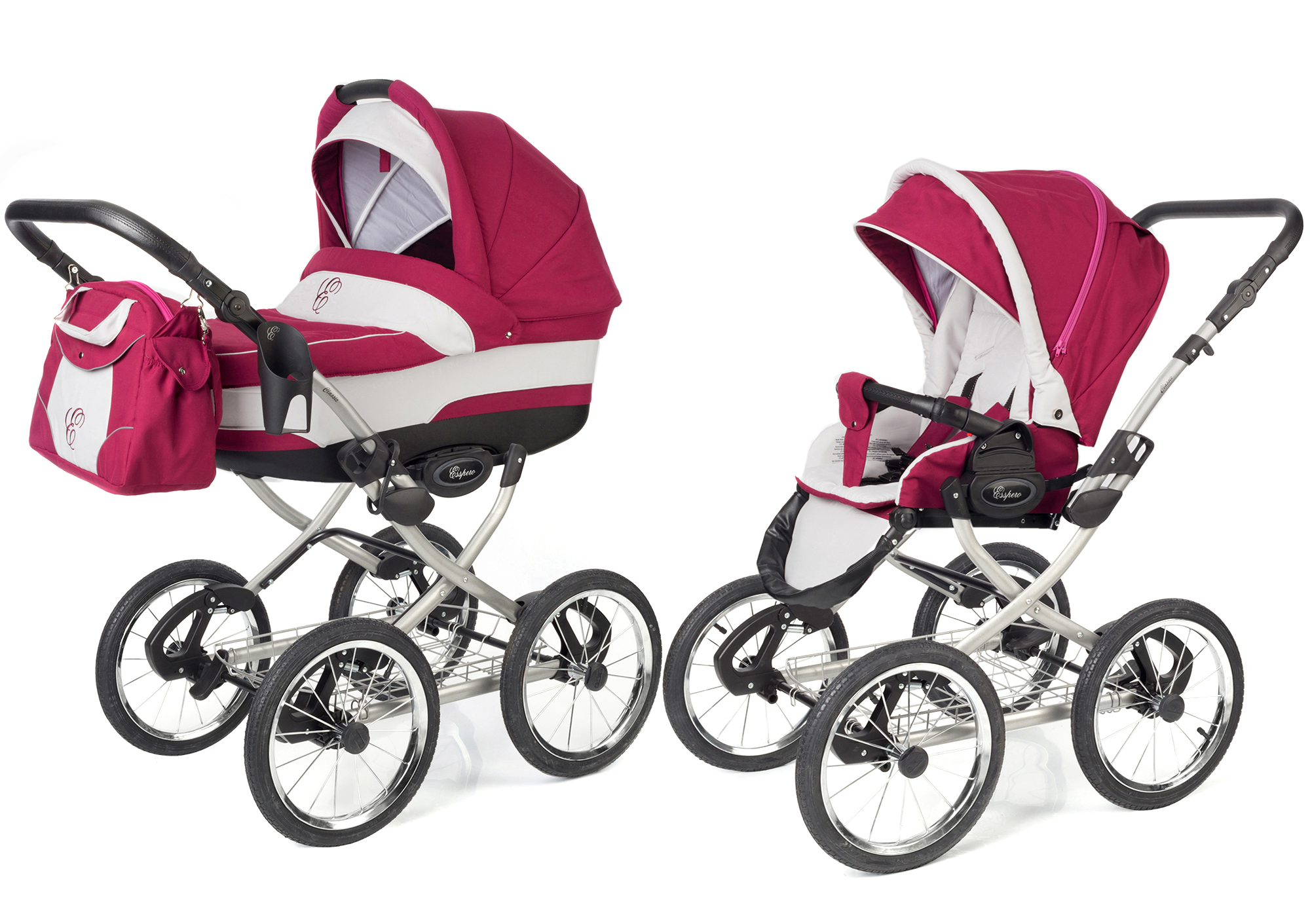 Коляска 2 в 1 Esspero Classic (шасси Grey) Borduex