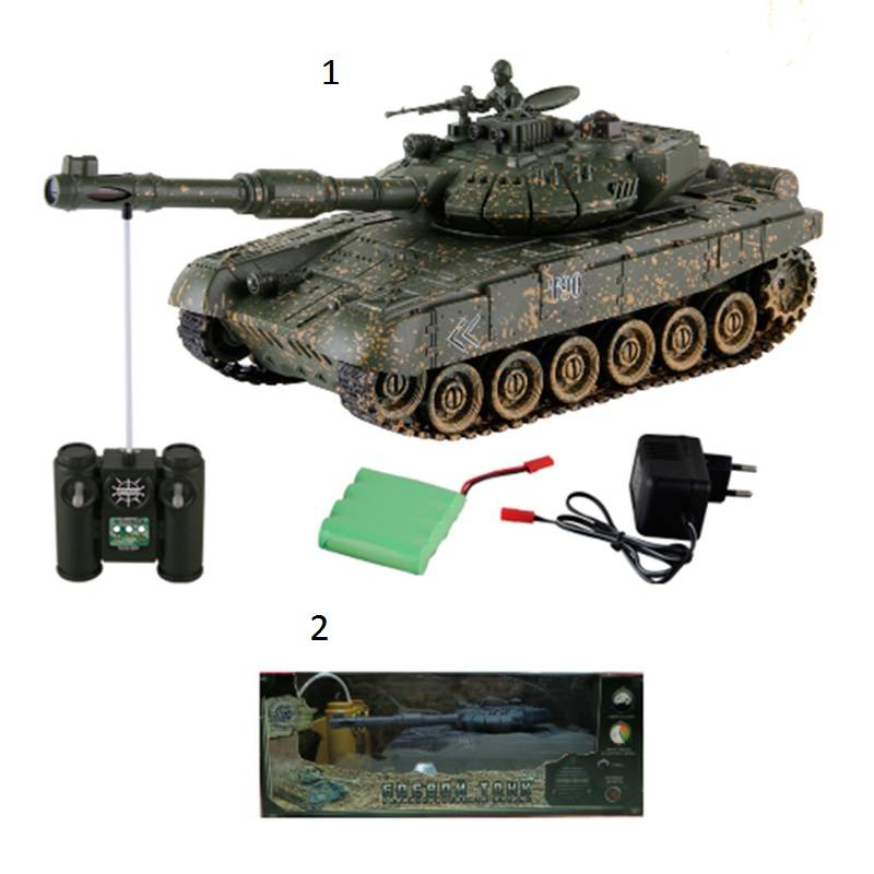 Танк в наборе YAKO (Бой р/у танка M1A2 и ДОТа, Масштаб 1:24) M6571-1