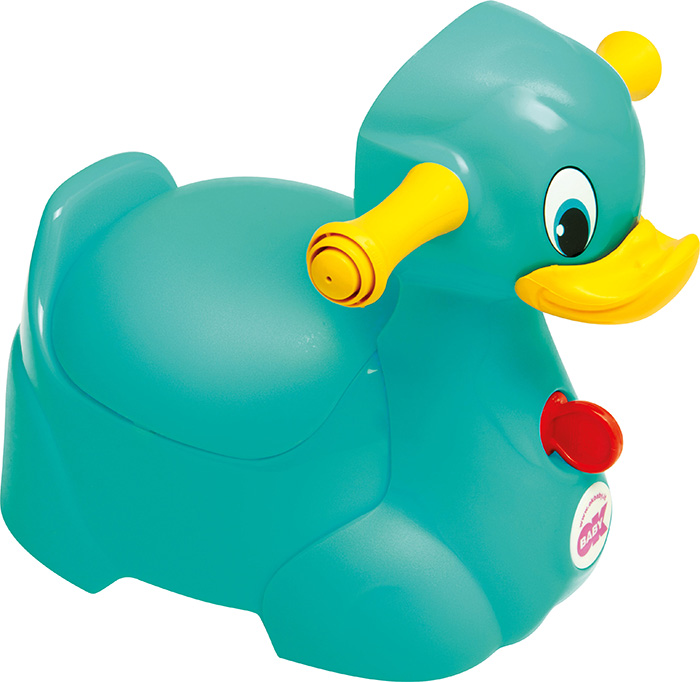 Горшок музыкальный Ok Baby Quack 72 бирюзовый
