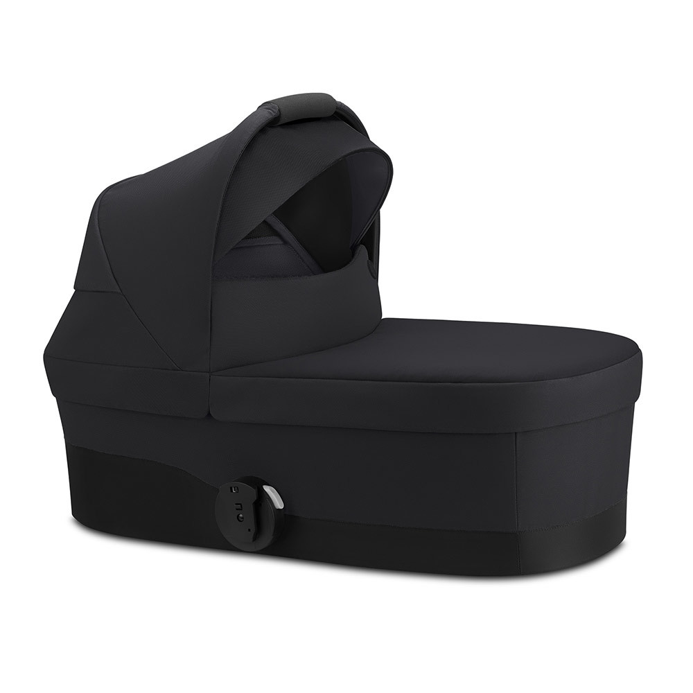 Спальный блок Cybex Carry Cot S Lux Deep Black с дождевиком