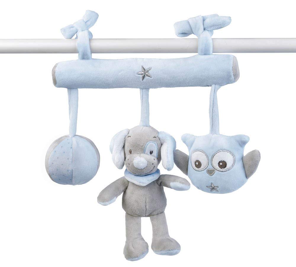 Мягкая игрушка на завязках Nattou Soft Toy Sam Toby Овечка и Собачка 604222