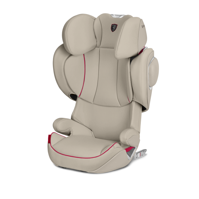 Автокресло Cybex Solution Z-fix Ferrari Silver Grey