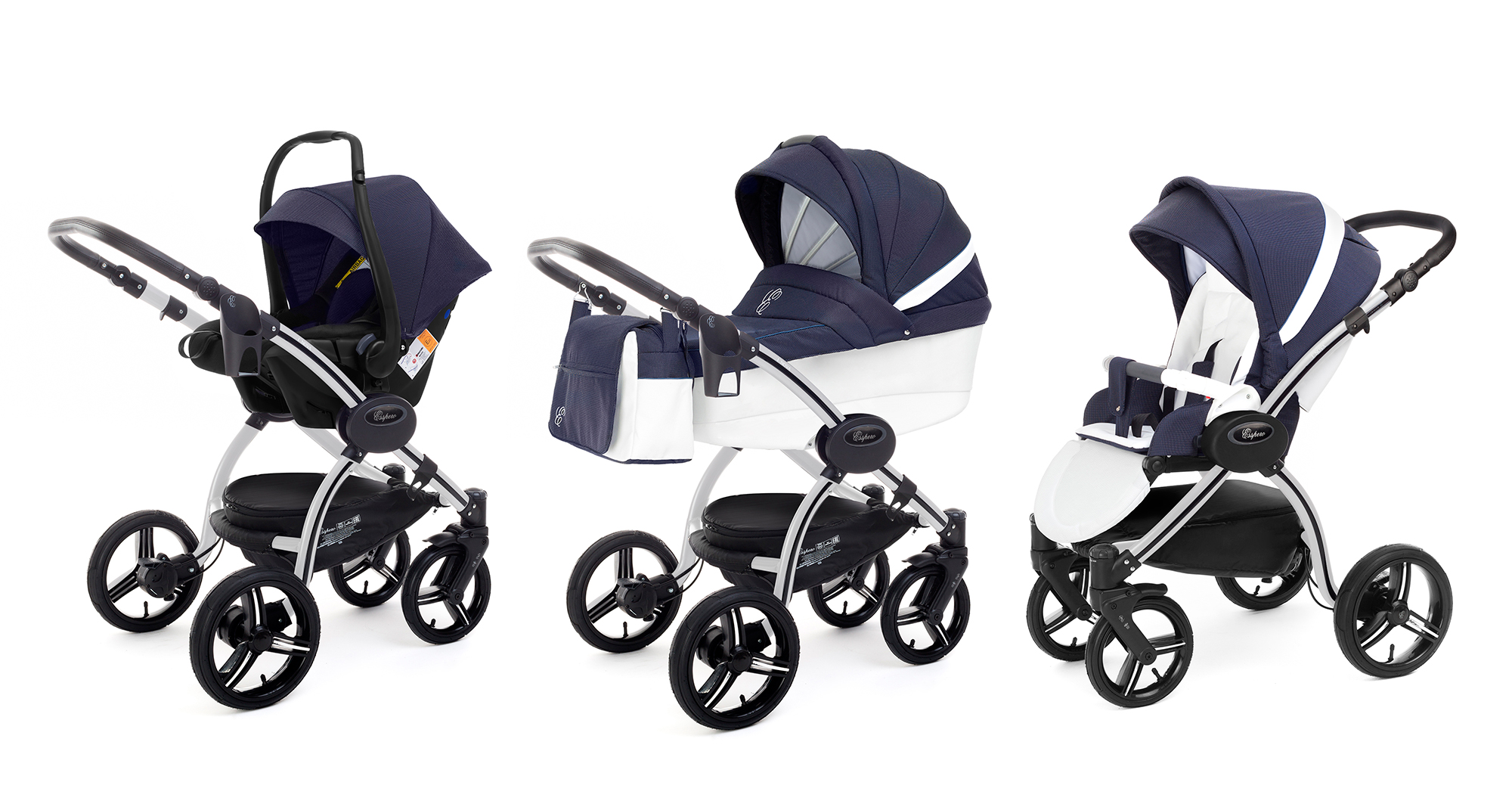 Коляска 3 в 1 Esspero Grand I-Nova (шасси Grey) Sky Star