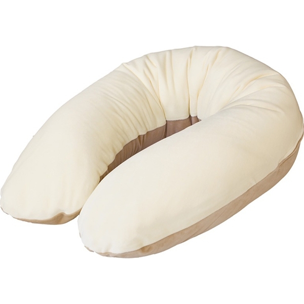 Подушка для кормления Ceba Baby Physio Multi велюровая Ecru/Beige