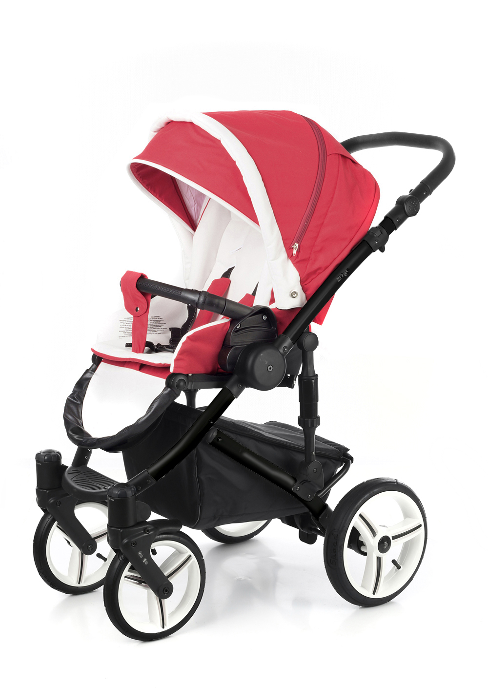 Прогулочная коляска Esspero Magic (шасси Black) Red Lux
