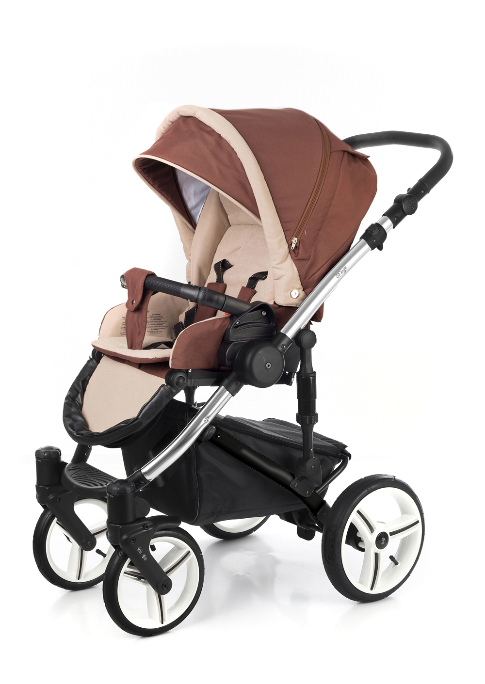Прогулочная коляска Esspero Magic (шасси Chrome) Brown Beige