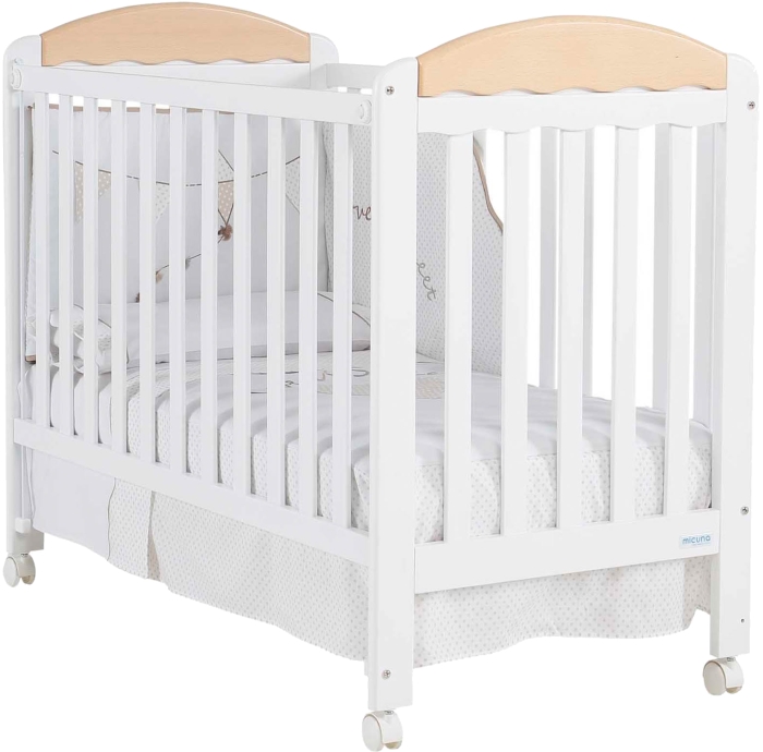 Детская кроватка Micuna Judith 120x60 White/Natural