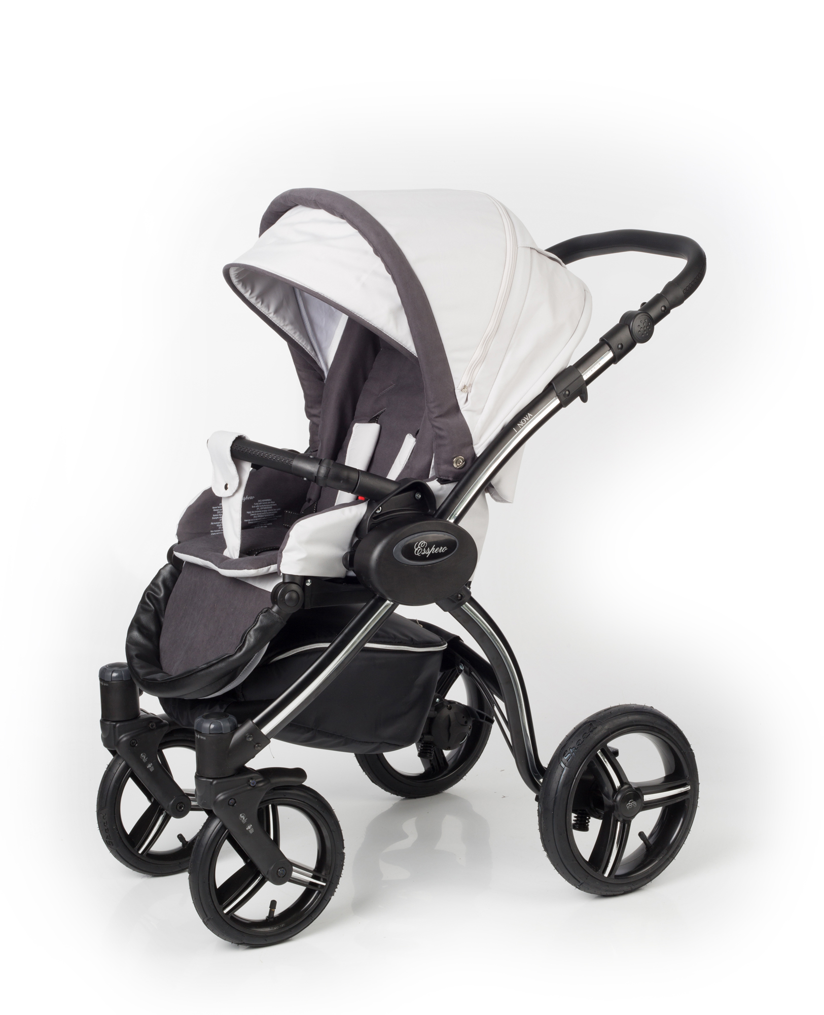 Прогулочная коляска Esspero I-Nova (шасси Black) Grey
