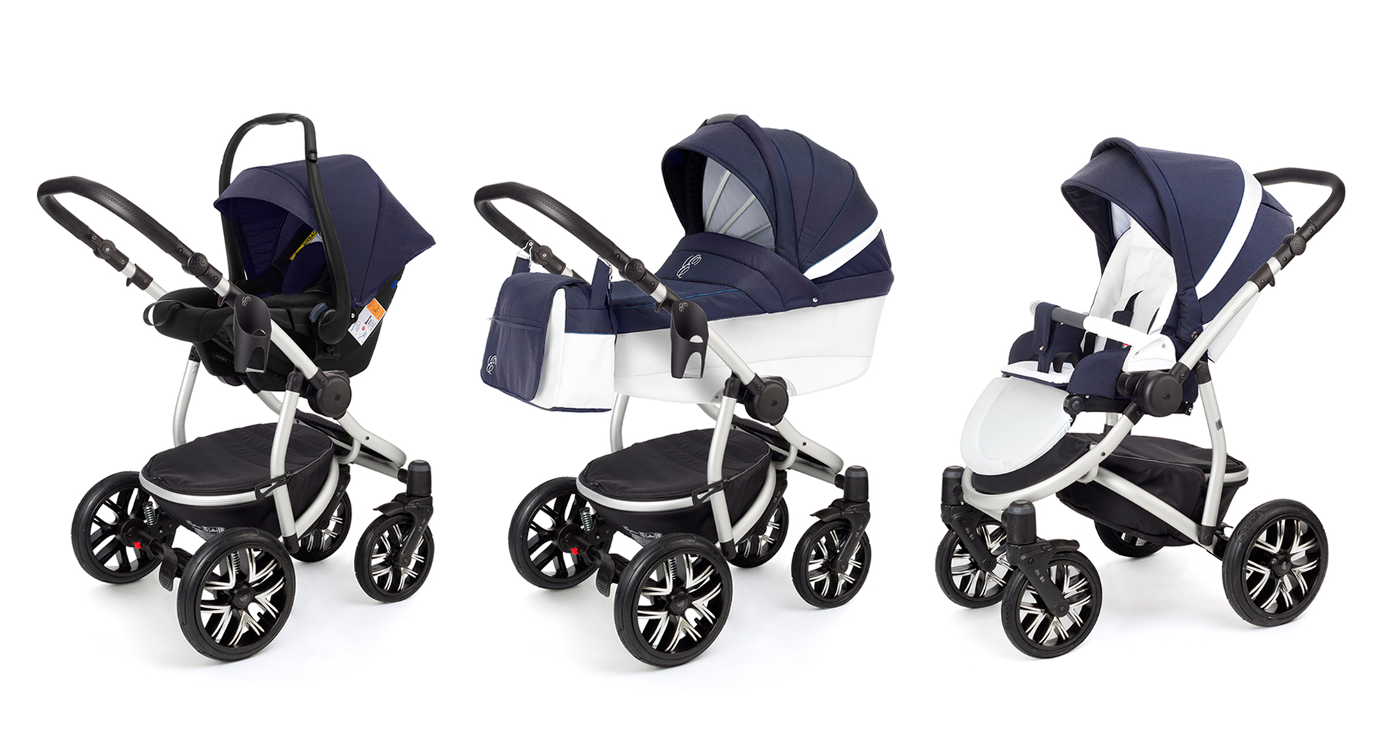 Коляска 3 в 1 Esspero Grand Discovery (шасси Grey) Sky Star