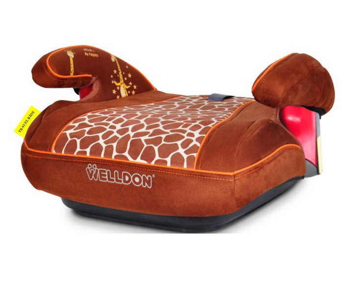 Автокресло-бустер Welldon BS03-T Giraffe Talk