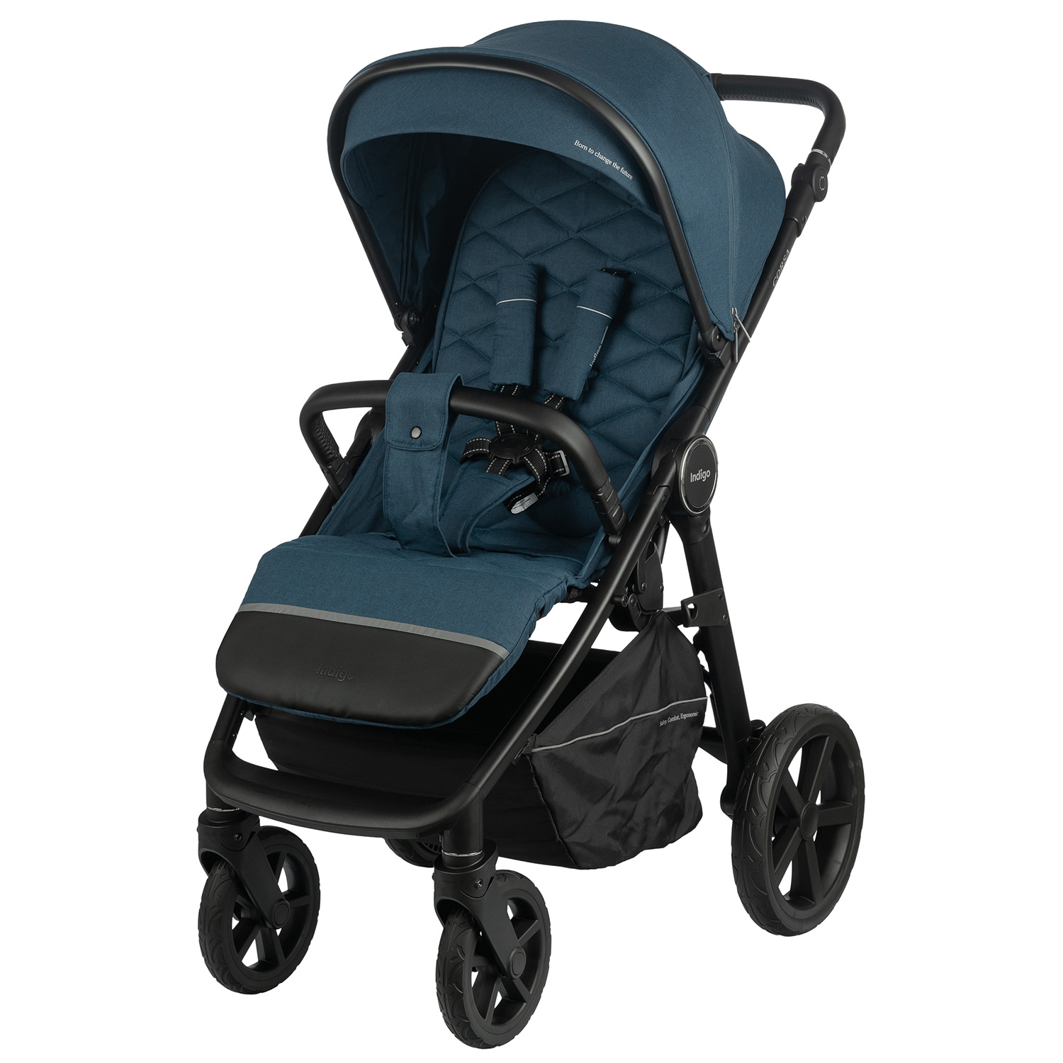 Прогулочная коляска INDIGO CORSA синий