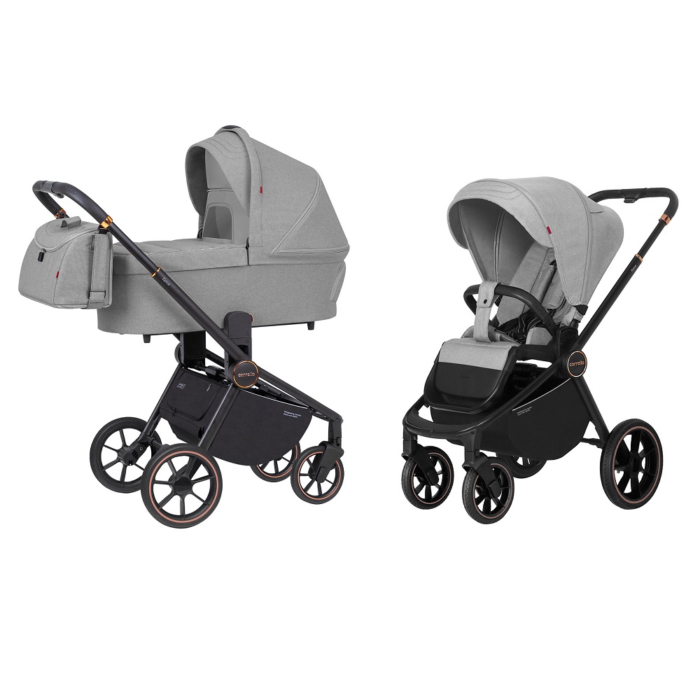 Коляска 2 в 1 Carrello Epica CRL-8510/1 Silver Grey