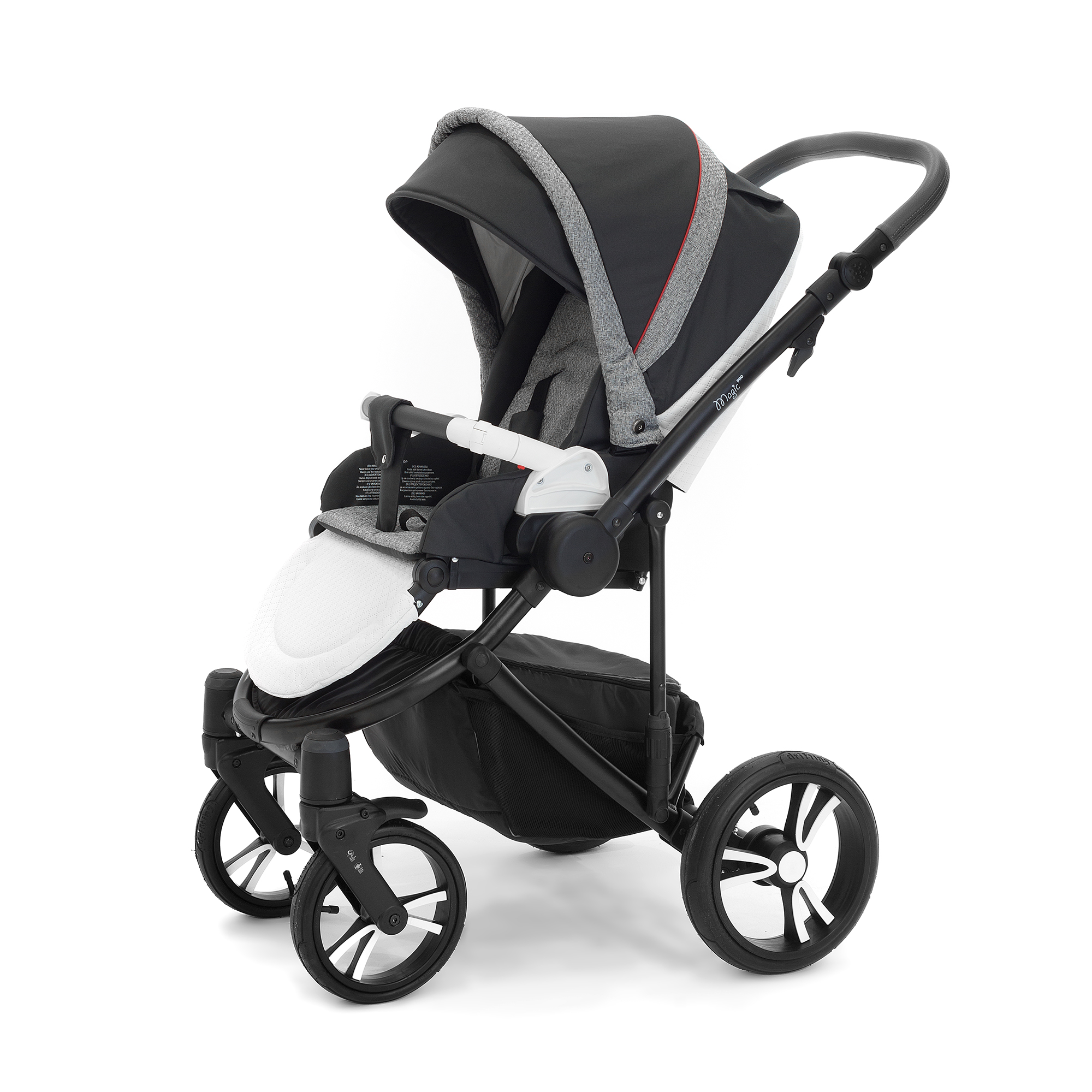 Прогулочная коляска Esspero Magic Alu (шасси Black) Royal Grey
