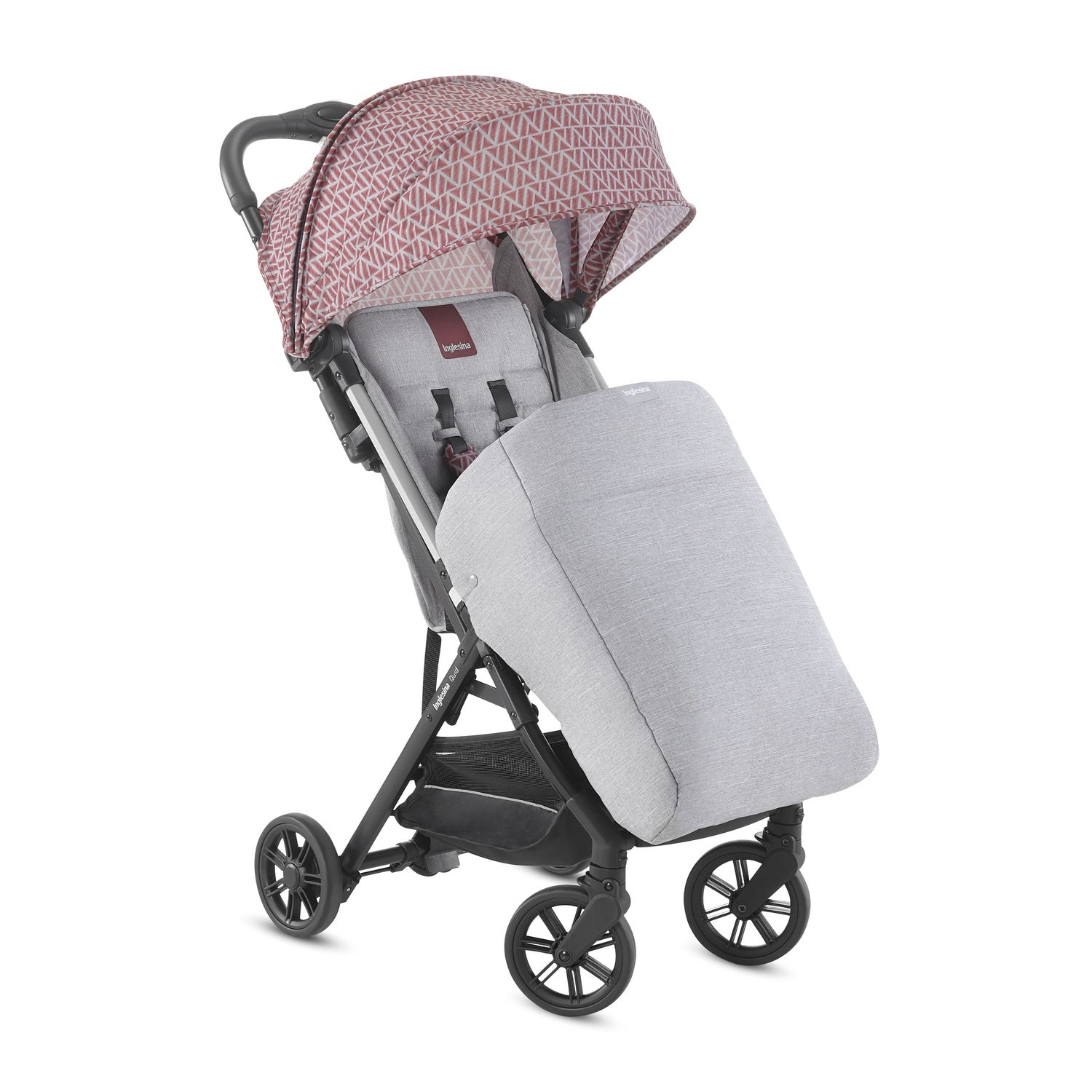 Прогулочная коляска Inglesina Quid VENICE RED (с накидкой для ног)