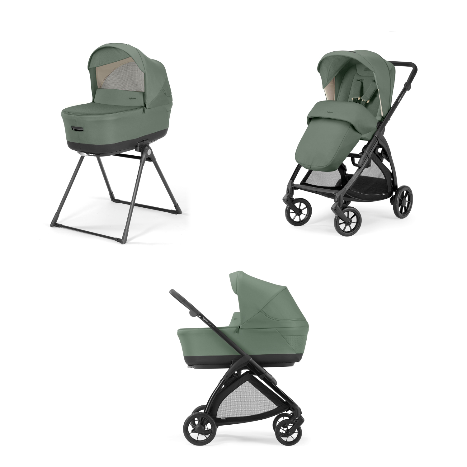 Коляска 2 в 1 Inglesina Electa System Duo Murray Green