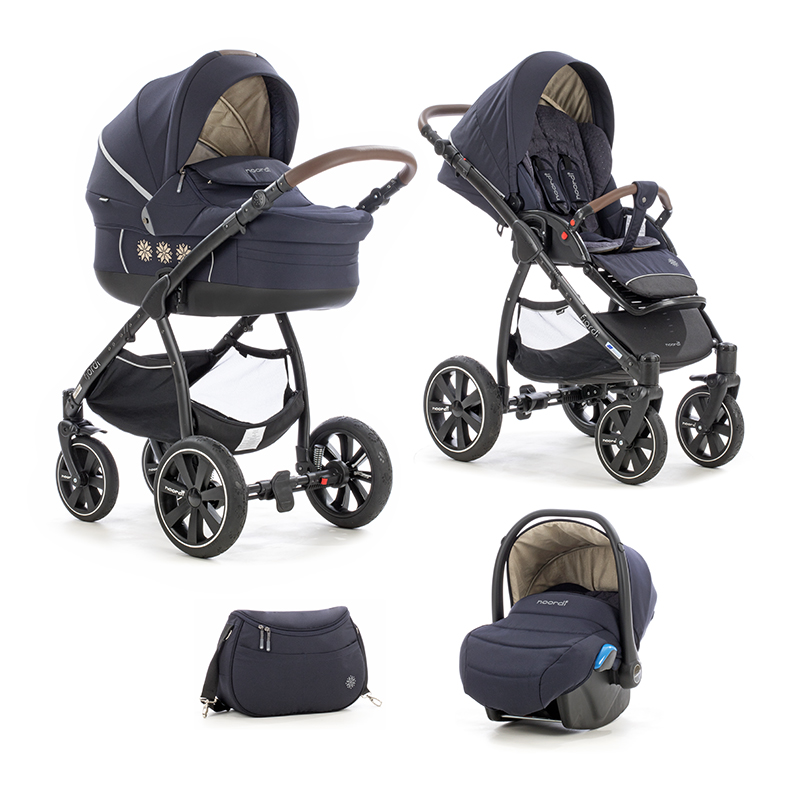 Коляска 3 в 1 Noordi Fjordi Sport Dark Saphire 855