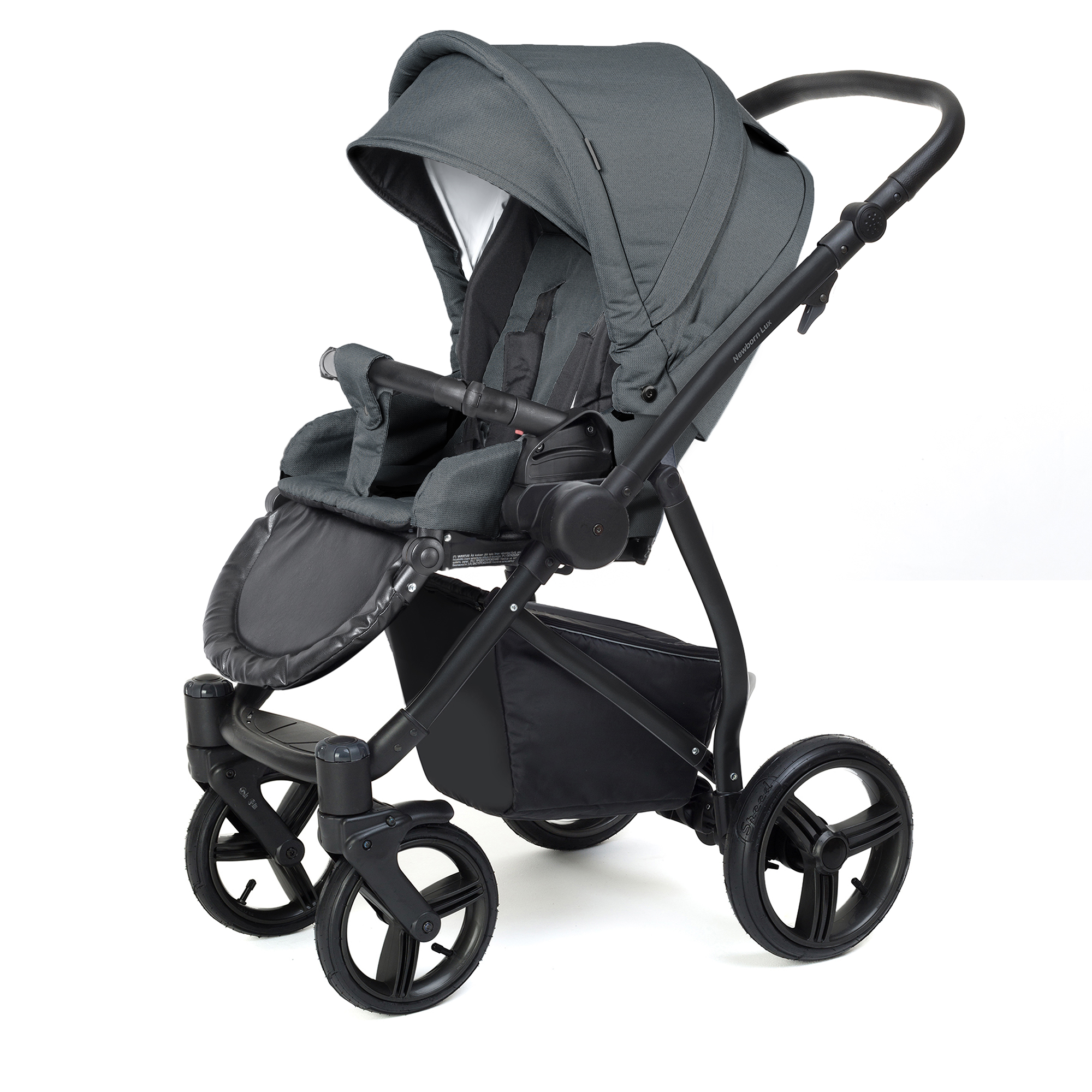 Прогулочная коляска Esspero Newborn Lux Alu (шасси Black) Onyx