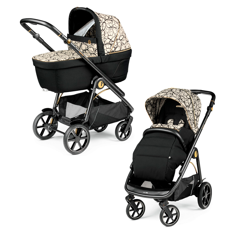 Коляска 2 в 1 Peg Perego Veloce Belvedere Graphic Gold