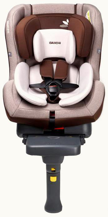 Автокресло DAIICHI First 7™ (основание ISOFIX в комплекте) Premium Urban Brown