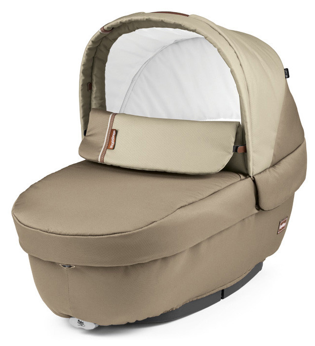 Коляска для новорожденных Peg Perego Culla Elite Chromato Class Beige