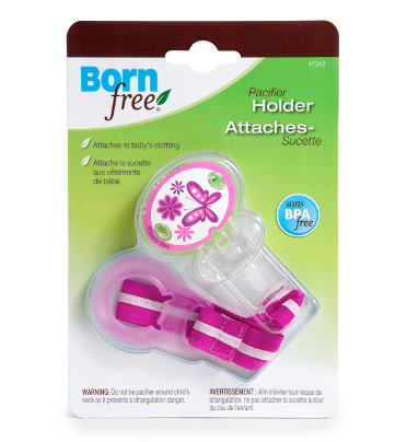 Держатель для сосок BORN Free розовый