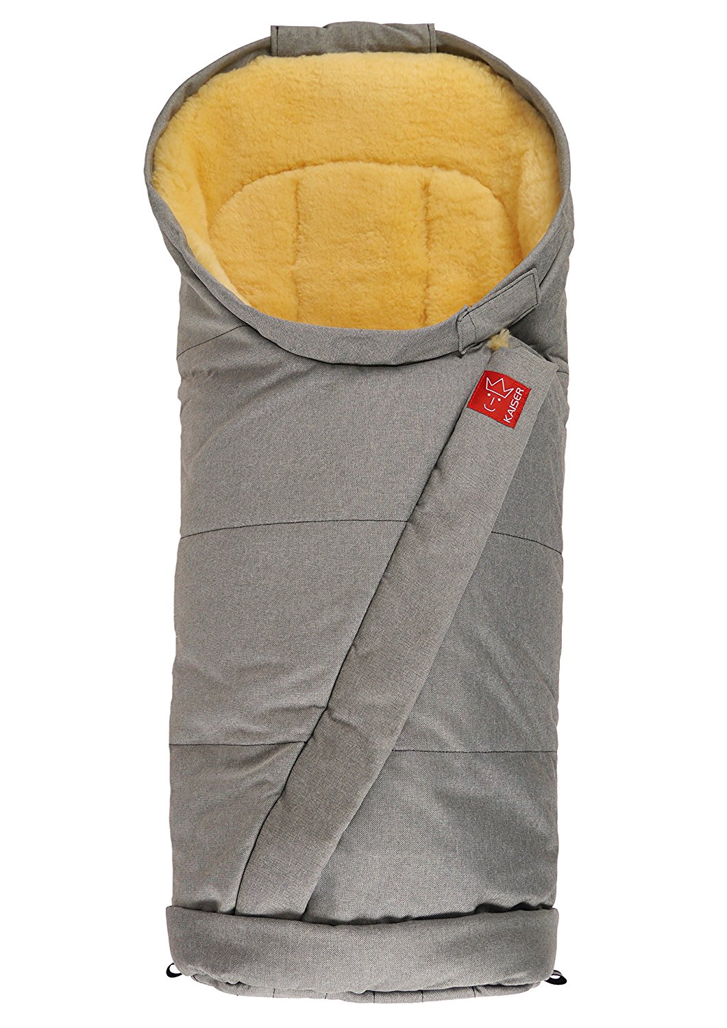 Меховой конверт Kaiser COOSY Grey Melange
