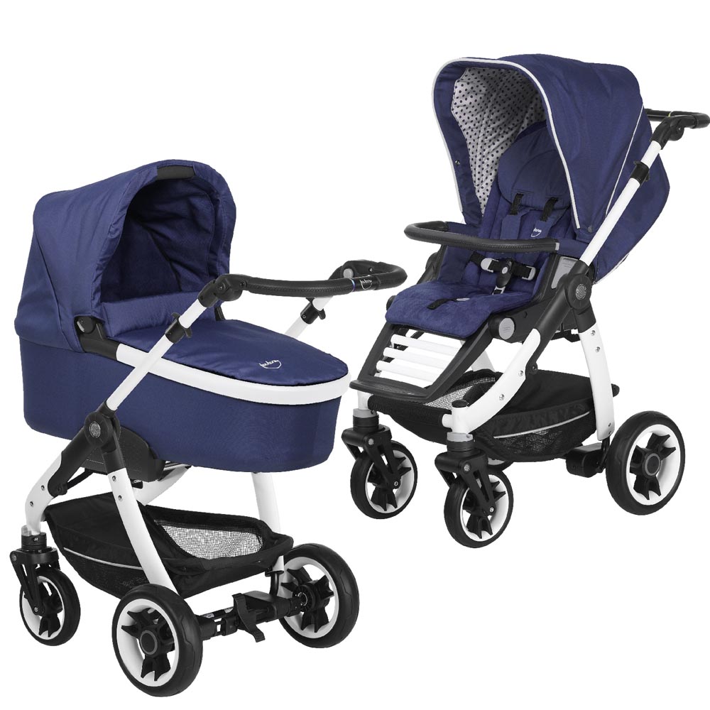 Коляска 2 в 1 Teutonia Cosmo V4 (шасси Pearl) 6125-6180-6125 Sapphire-Hive