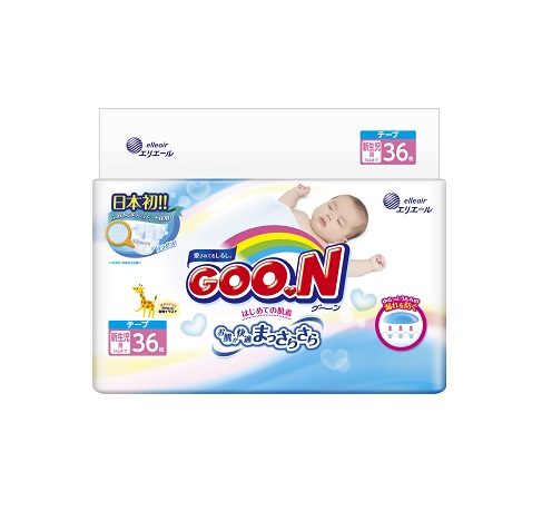 Подгузники GOON NEW (0-5кг) 36шт