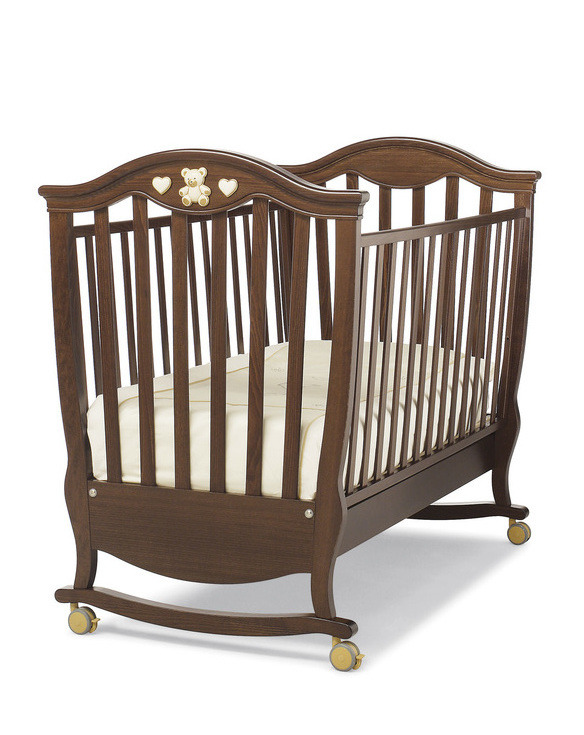 Детская кроватка Erbesi Brigette Antique Walnut