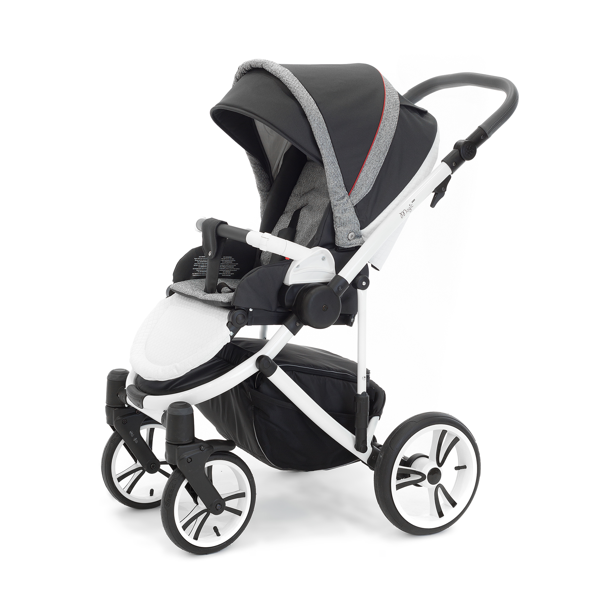 Прогулочная коляска Esspero Magic Alu (шасси Black) Royal Grey