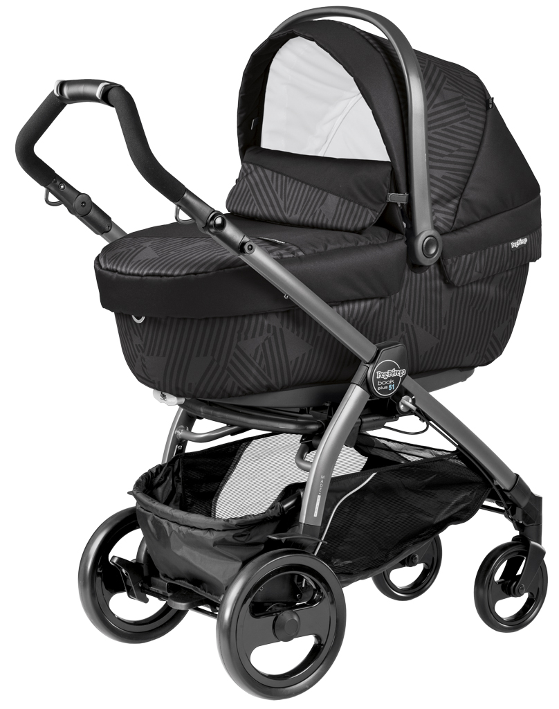 Коляска для новорожденных Peg-Perego Book Plus 51 Geo Black