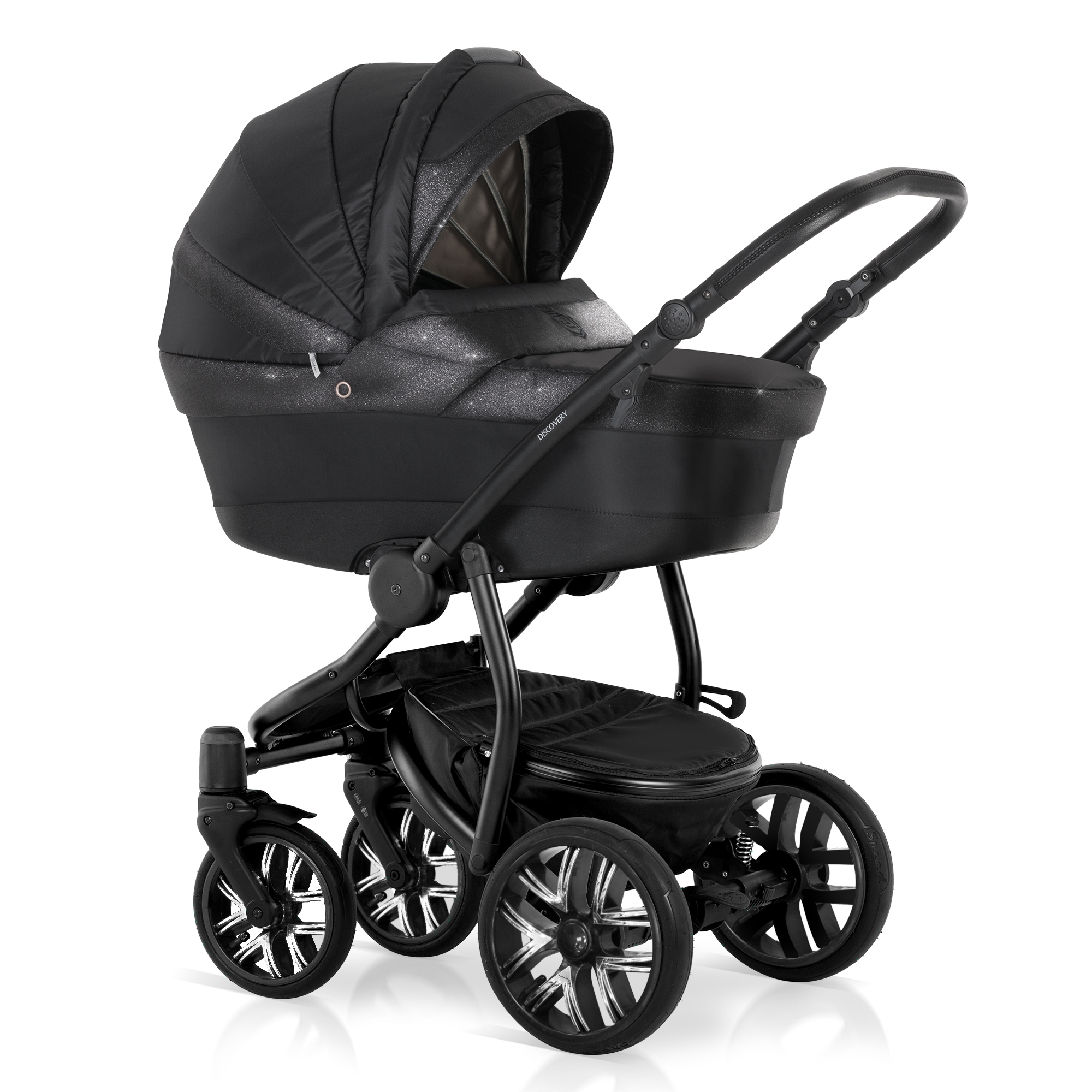 Коляска для новорожденных Esspero Nord (шасси Discovery Black) Sky Black