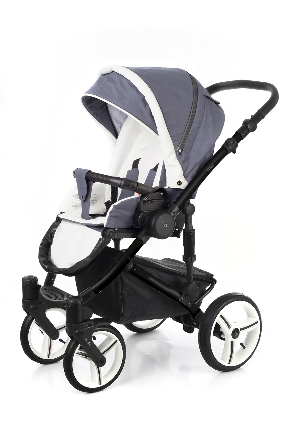 Прогулочная коляска Esspero Magic (шасси Black) Grey Lux